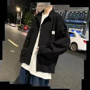 트러커자켓 캐주얼 데님 스타일 남성용 아우터 너비 조절 가능한 디자인 심플한 룩 패션 필수 아이템2