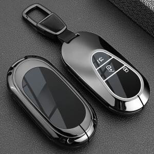 자동차 키 케이스 커버 셸 메르세데스 벤츠 C E S 클래스 W206 E300 S450 Fob 액세서리