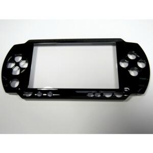 PSP 1000 검정색 전면 페이스플레이트 쉘 케이스 커버 보호 장치 교체