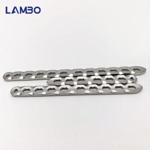 2.7mm 직선형 잠금 플레이트, 스테인리스 스틸 수의학 정형외과 임플란트, 반려동물용 수술기구, 고양이강