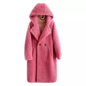 숄카라 점퍼 후리스 가을 롱 여성 뽀글이 여자 아우터 양털 겨울 의류 코트 자켓 빅사이즈