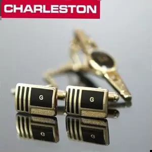 카우스버튼 찰스톤 넥타이핀 커프튼(CUFFLINKS) 세트 TJS-0743798