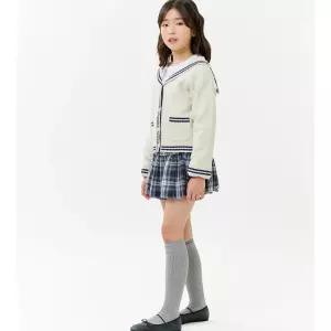 (스타필드 수원점)( 스타일노리터 )미론 체크 벌룬 스커트