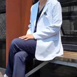 여성 의사가운 상의 자켓 약사 병원