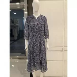 한정수량 올리비아로렌 프린트 프릴 7부 랩 원피스 vobb oa4f 7221 nc야탑 2823991
