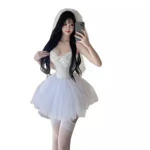 여성 바니걸 산타옷 파티 의상 이벤트 망토 복장 공연