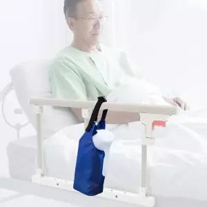 남성용 소변 병 홀더 가방 휠체어·워커·이동 스쿠터·롤레이터에 걸 수 있음 병원 노인 요실금용
