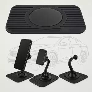 자동차 대시보드 논슬립 매트 고무 논스틱 마운트 홀더 슬림 휴대용 초슬림 iPhone Android Smart GPS