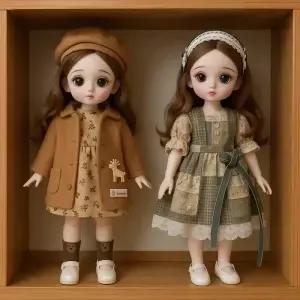 1/6 SD 30cm BJD 인형 옷 매력적인 눈 가발 메이크업 공주 드레스 볼 우아한