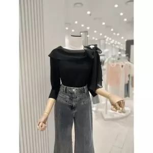 한정수량 텍스쳐 타이 티셔츠 ITQ8YTS100 2823137