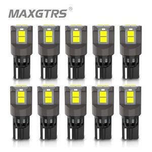 3080 SMD 자동차 T10 LED 194 168 웨지 교체 리버스 계기판 램프, 클리어런스 조명용 화이트 블루 전구, 10