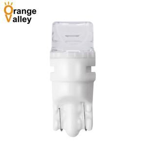 자동차 2835 LED 조명 194 168, 세라믹 인테리어 웨지 주차 전구 플레이트 램프, T10 W5W 3 DC 12V 24V, 10