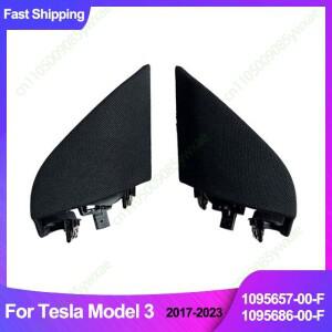 Tesla Model 3 운전자 측 A 필러 왼쪽 또는 오른쪽 전면 트위터 스피커 커버 1095657-00-F 1095657 2017-20