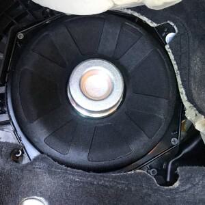 BMW E60 E61 E65 E66 E82 E87 E90 E91 E92 E93 차량용 8인치 시트밑 서브우퍼, 자동차 베이스 오디오 스테