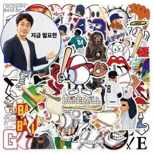 지금 필요한 포인트스티커 100p 꾸미기 핸드폰 캐리어 장식소품 야구 노트북
