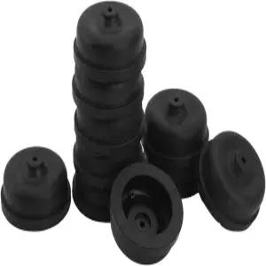 검은색 아쿠아리움 다이어프램 에어 펌프 액세서리 10개 EPDM 고무 산소 교체 부품 아쿠아리움용 및 필터