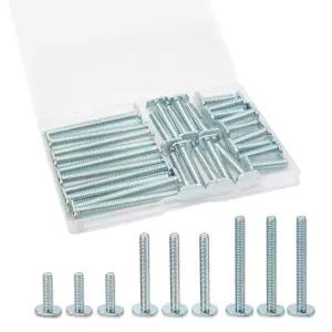 30개입 1/4 -20 T 트랙 볼트 혼합 키트 목공 지그 라우터 테이블 드릴 프레스 CNC 고정구 및 테이블쏘