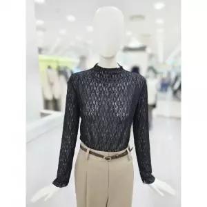 한정수량 씨씨콜렉트 레이스 반목 폴라넥 티셔츠 E263PSM104 2825083