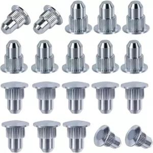 쉐보레 GMC 캐딜락 허머와 호환되는 캠버 가이드 핀 20개 실버라도 1500/2500/3500 시에라 타호 유콘 H2 H3