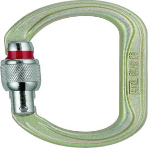 Petzl OXAN 고강도 강철 타원형 카라비너 - ANSI/NFPA 앵커 커넥터