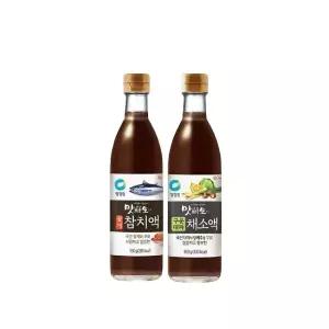 청정원 맛선생 꽃게참치액 950g+구운대파채소액 950g
