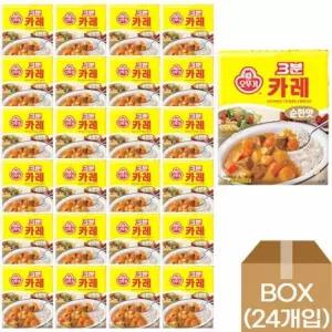 순한맛)-박스(24개입)/오뚜기)3분요리(카레