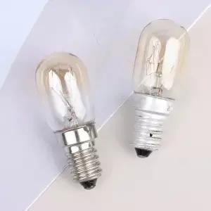 할로겐 오븐 냉장고 램프 고온 저항 안전 건조기 전자 레인지 전구 DIY 10 W 15 20 25W E14
