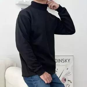 남성 3컬러 기모 하프넥 티셔츠 ON-TSK-QWC9EFF1