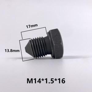 VW 아우디 호환 볼트 엔진 오일 팬 드레인 나사 m14 x 1.5x16 n90288901 × 1.5 16