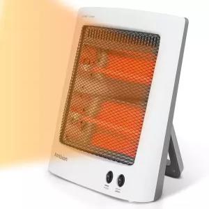 방사형 우주 히터 휴대용 전기 실내용 적외선 차고 및 사무실용 할로겐 접이식 홀더 과열 전도 방지 기능