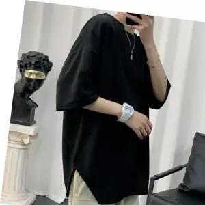 1P 3컬러 남성 기본 티셔츠 오버핏 반팔