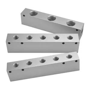 36X27MM 에어 매니폴드 분배기 4인치 커넥터 호스 2인치 플러그인 G1 공압