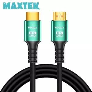 MAXTEK 맥스텍 HDMI 2.1 8K 게이밍 메탈 후드 케이블 울트라 그린 MT453 0.5M 4175981