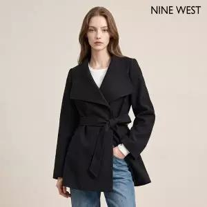 [NINE WEST]카라 스트랩 하프 트렌치 자켓 (NIDCJK009)