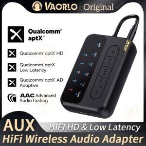 데스크탑 2 n 1 aptX Bluetooth 5.4 오디오 송신기 수신기 3.5MM AUX RCA aptX-Adapt ve AD/HD/LL AAC H F 스테레오 음악 멀티포인트 무선 어댑터 TV PC 차량 헤드폰 스피커용