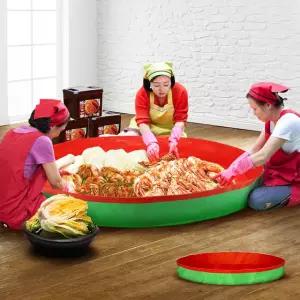 김장매트 120cm 멀티 비닐 김장철 다라 대야 김치