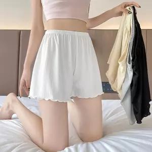 여성 여름 인견 속치마 시원한 물결 속바지 홈웨어 JPh87Ric