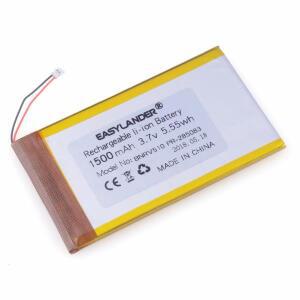 PR- 285083 Barnes & Noble BNRV510 Nook wlight Plus 2015 HD H2O용 3.7V 1500mAh 배터리 전자책 아우라