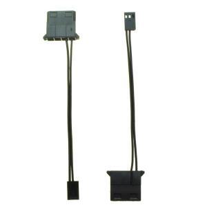 IDE 암 포트 - 3핀 팬 전원 케이블 Molex 플러그 커넥터 컴퓨터 PC 냉각 변환기