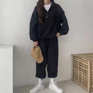 [텐바이텐]조거팬츠 여자 반집업 트레이닝복 코디세트 데일리