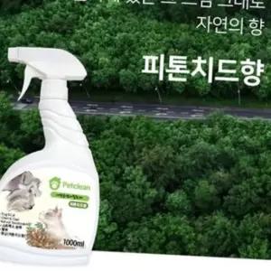 펫 크린 애완 동물 냄새 탈취제 피톤치드 1L 반려동물 악취제거