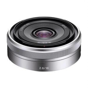 소니 E 마운트 16mm F2.8 광각 프라임 렌즈 APS-C 컴팩트 팬케이크 카메라