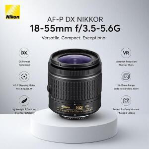 니콘 DSLR 카메라용 AF-P DX 18-55mm f/3.5-5.6G VR 렌즈