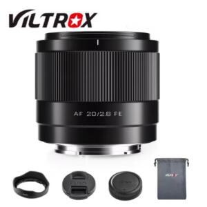 VILTROX 20mm F2.8 소니 E-마운트 카메라용 풀프레임 초광각 자동 초점 브이로그 렌즈 A7C A6400 호환