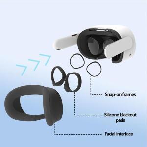 렌즈 보호 키트   VR 프레임 스페이서 메타 퀘스트 3S 안경용