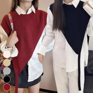 사선 삼각 스트랩 케이프 ELS-125