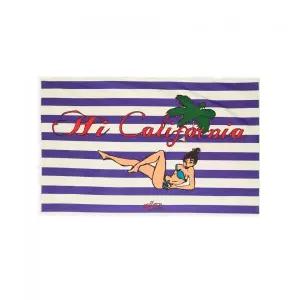 매장정품 1011 GALLERY Hi California Beach Towel - Navy