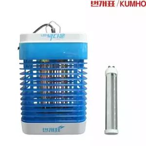 금호전기 번개표 넉다운 전격살충기 KKD-2200 LED 날벌레 해충 포충기