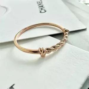 30대여성 미니 로프 레이어드 꽈베기 반지 골드 14k 16호