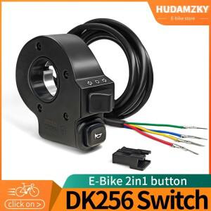 Ebike-WUXING DK256 라이트 경적 스위치 전기 자전거 스쿠터 신호등 수정 변환 키트